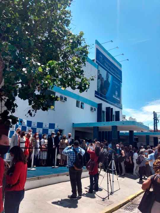 Inauguração do Hospital Universitário Reitor Hesio Cordeiro