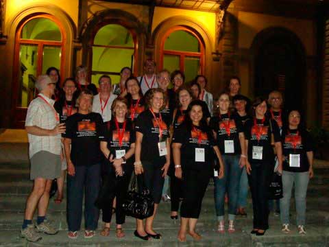 Grupo de pesquisadores brasileiros no 10th ICEM